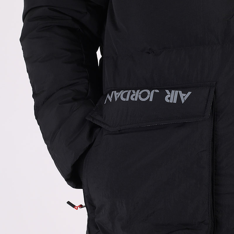мужская черная куртка Jordan Down Parka CK6661-010 - цена, описание, фото 2